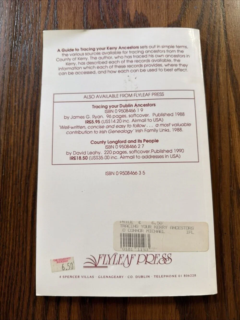 GUIDE TO TRACING YOUR KERRY ANCESTORS By Michael H. O'connor